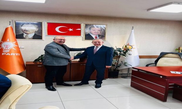 AK Parti’den Van Büyükşehir Belediye Başkan Aday Adayı Ayhan Kayatürk'ten Ak Parti  İl Başkan Yardımcısı Abdullah Çalımlı’ya Ziyaret